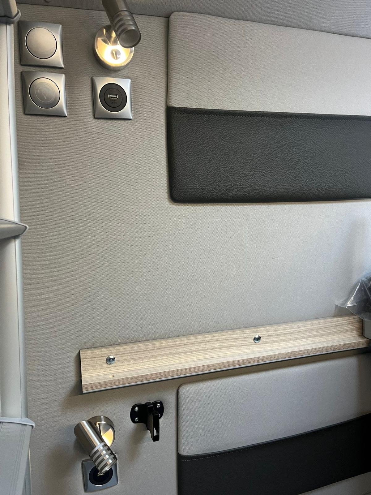Interior de autocaravana