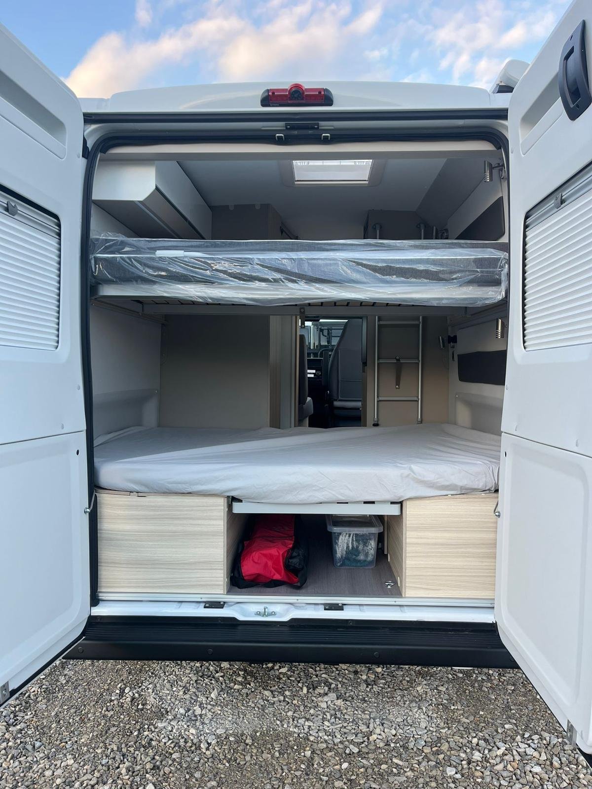 Interior de autocaravana