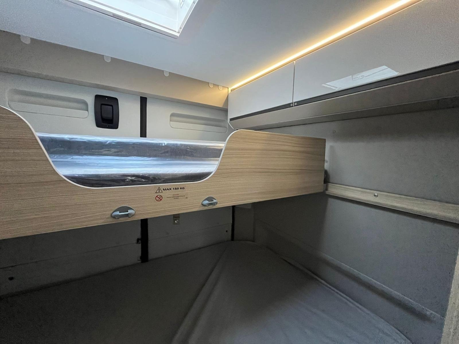 Interior de autocaravana