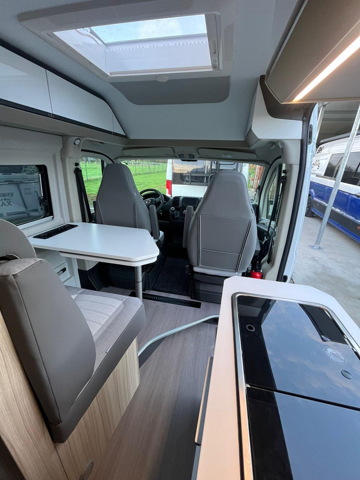 Interior de autocaravana